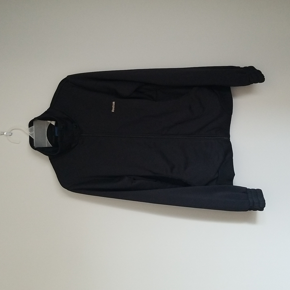 Reebok black boy's medium lightweight jacket